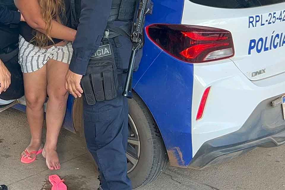 Mulher é presa após quebrar o pé em tentativa de fuga no Orgulho do Madeira