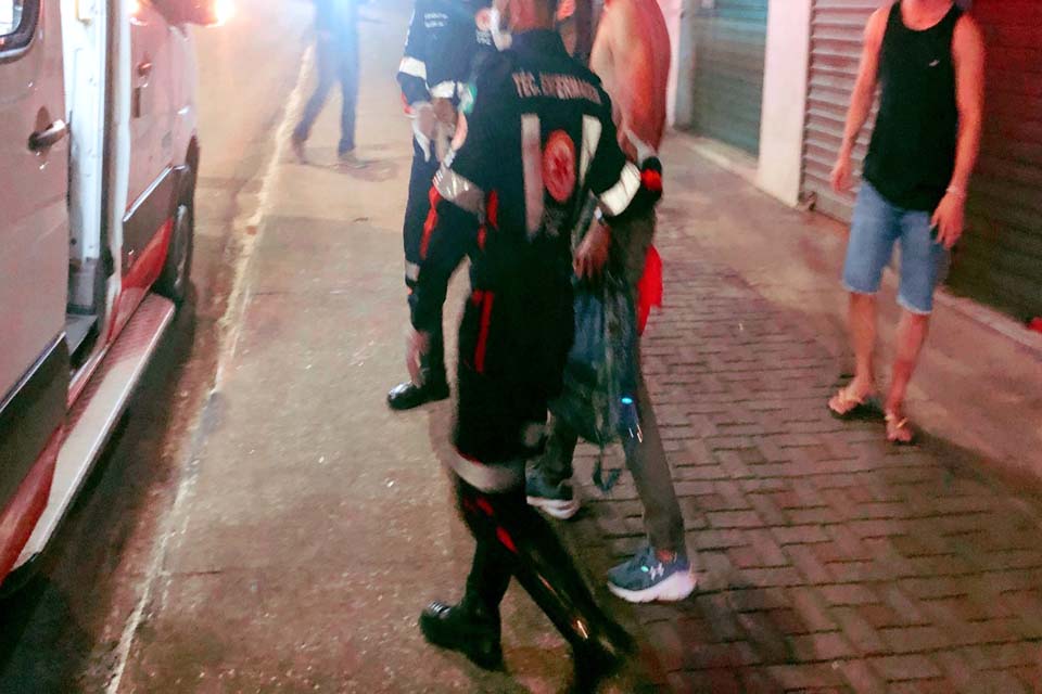 Ciclista fica ferido após reagir assalto e ser agredido com chave de roda