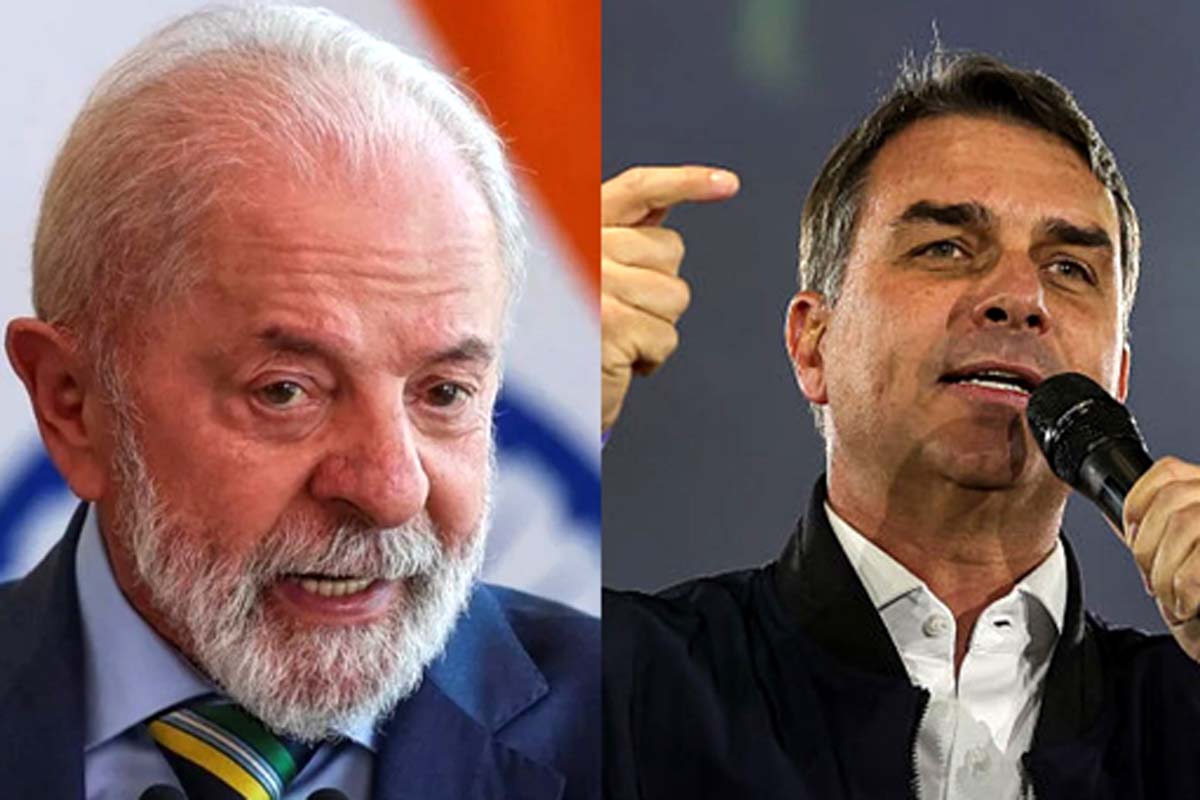 Flávio Bolsonaro e Lula vão disputar segundo turno da eleição presidencial