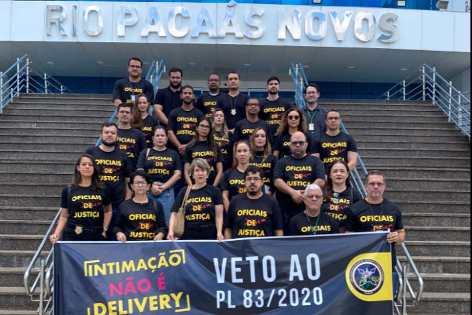 Comissão dos Oficiais de Justiça vai ao Governador Contra Projeto de Lei que Transfere Intimações para Cartórios Extrajudiciais