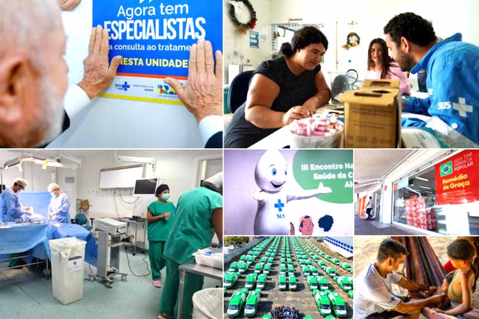 Saúde: SUS fortalecido, atendimento ampliado e combate à desinformação