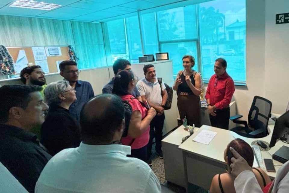 SINTERO recebe informações da Seduc sobre melhorias nos processos funcionais da categoria