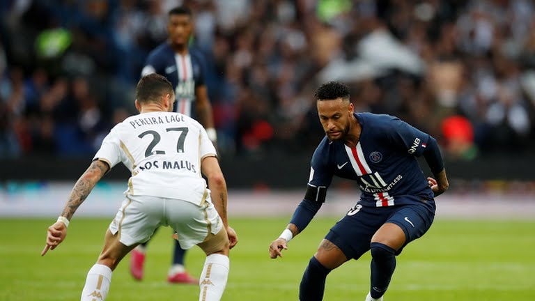 VÍDEO - Com gol de Neymar, PSG goleia o Angers pelo Francês