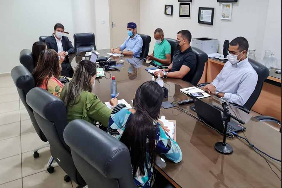Situação de pacientes que aguardam em filas de espera para cirurgias eletivas é assunto de reunião entre TCE, MPC, MP e Sesau 