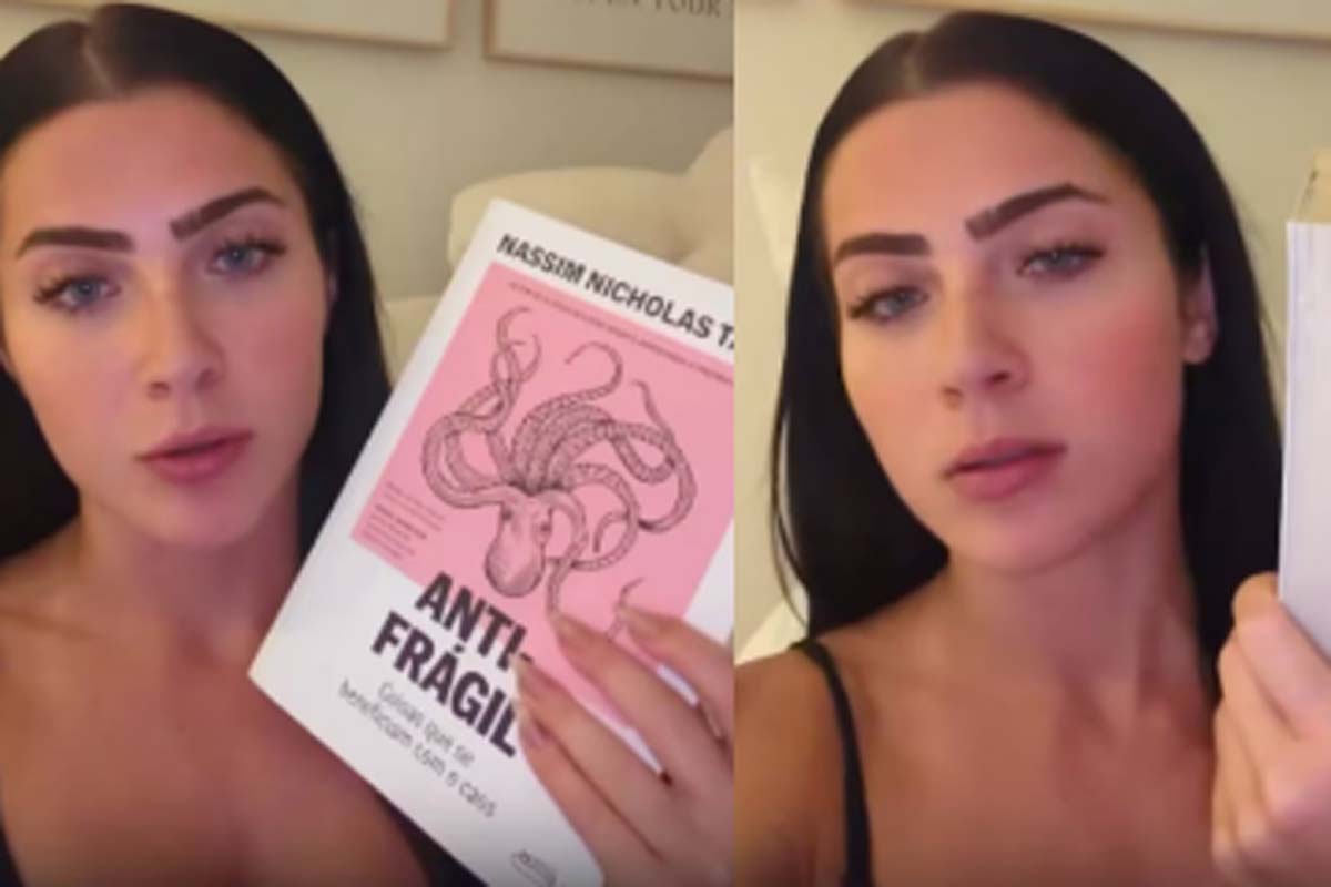 Jade Picon compra livro pela capa, mas desiste de ler ao ver número de páginas: 