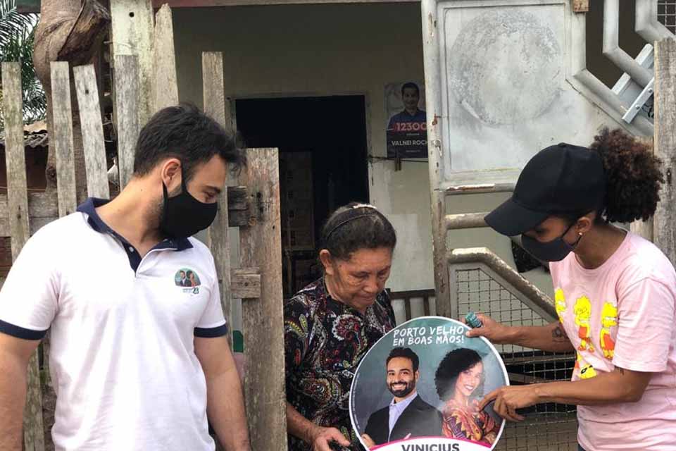 Campanha de Vinícius Miguel cresce em Porto Velho com apoio popular