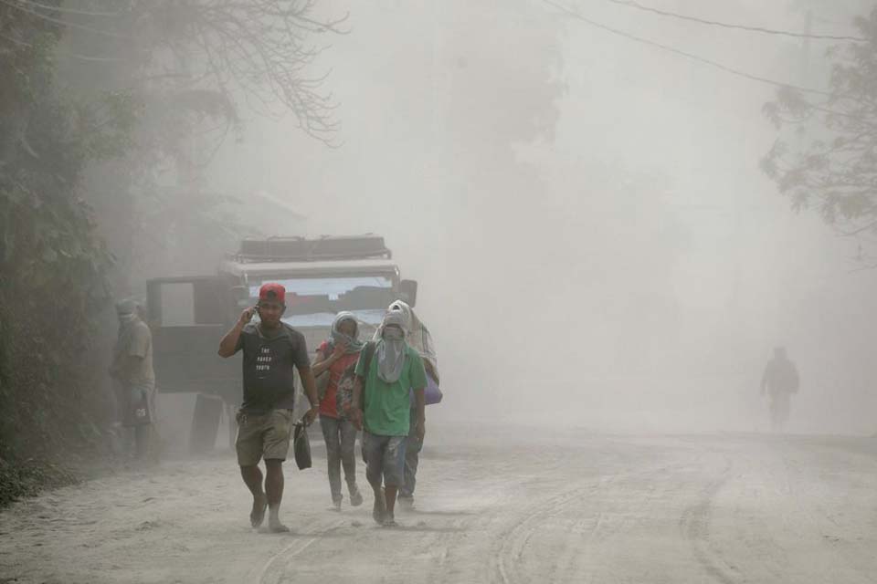 Risco de nova erupção do vulcão Taal põe Filipinas em alerta