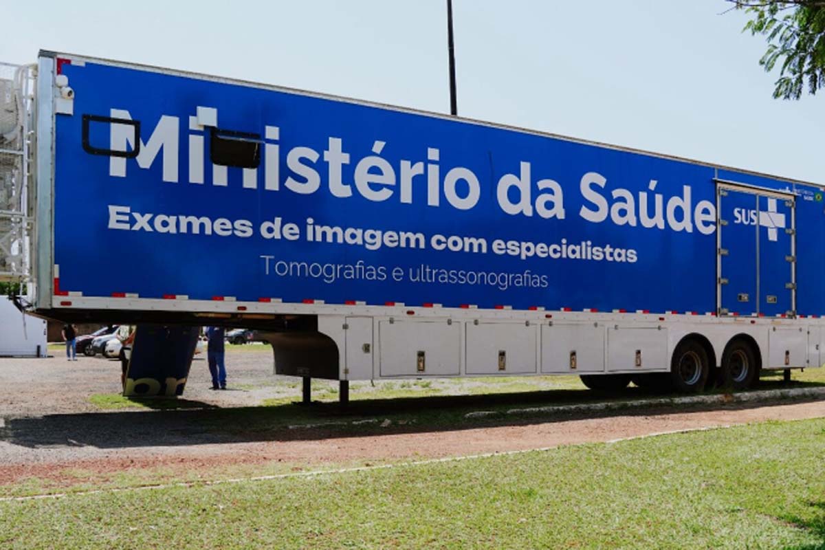 Carreta de tomografia e ultrassom chega a Vilhena para ampliar oferta de exames de imagem