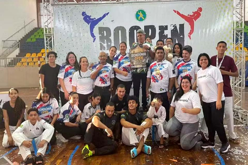 MS Martins conquista título geral no Rondônia Open de Taekwondo 2025