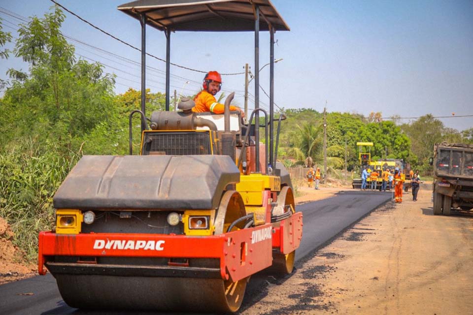 Município é contemplado com mais de 20 milhões em pavimentação asfáltica