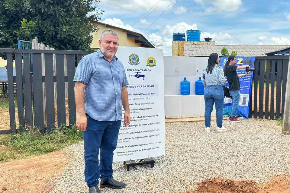 Vereador Everaldo Fogaça participa da inauguração da unidade da Vila da Penha da SALTA-Z