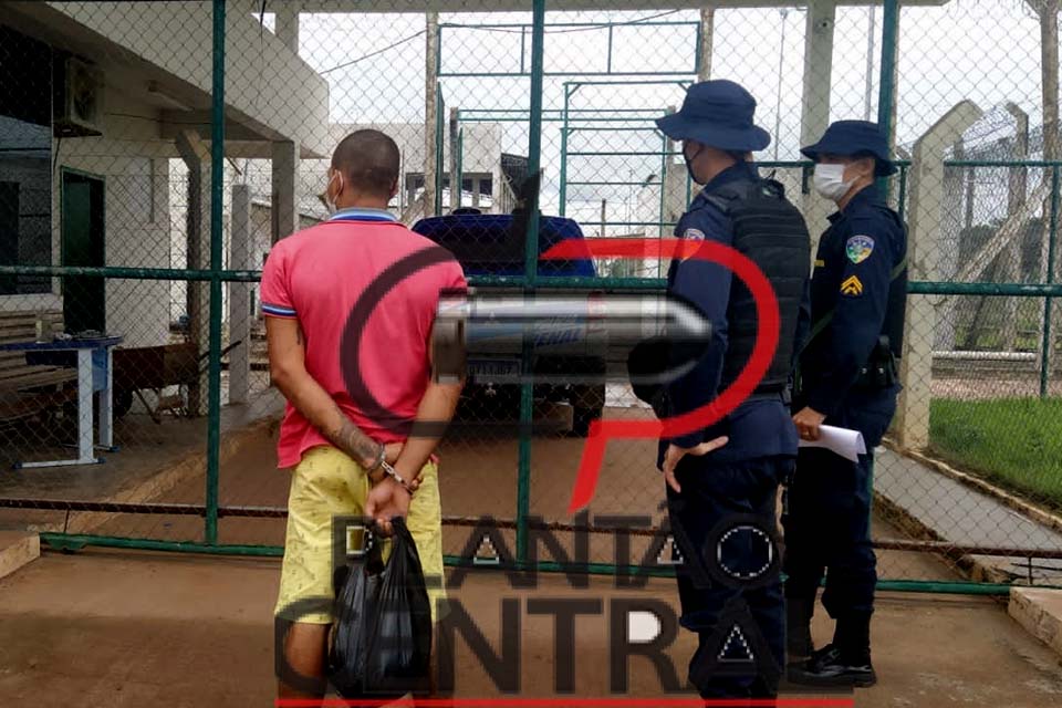 Polícia Militar recaptura foragido da Justiça por roubo em residência