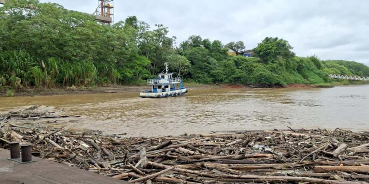 Manutenção nas áreas de atracação fortalece segurança da navegação no Porto de Porto Velho