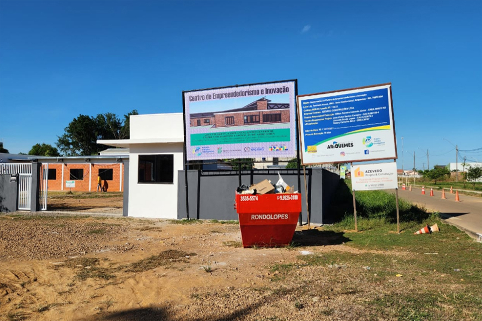 Construção do Centro de Empreendedorismo e Inovação do Projeto Cidades Inteligentes entra na fase final