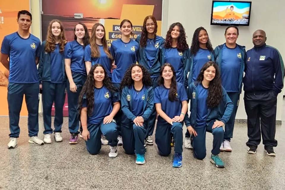 Vilhena tem cinco atletas entre as doze da Seleção Rondoniense que disputa o Brasileiro de Seleções Sub-16 de Voleibol Feminino