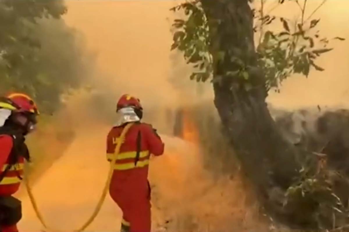 Incêndios florestais se espalham pela Europa em meio a onda de calor e obrigam retirada de moradores e turistas