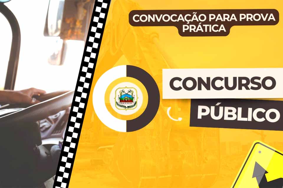 Prova prática do concurso da Prefeitura de Rolim de Moura e demais órgãos acontece neste sábado e domingo