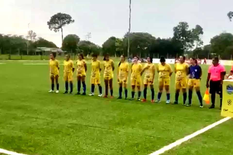 Brazuca atropela o Rondoniense na abertura do estadual feminino de 2025