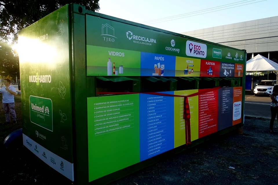 População do município é orientada a utilizar Ecoponto corretamente