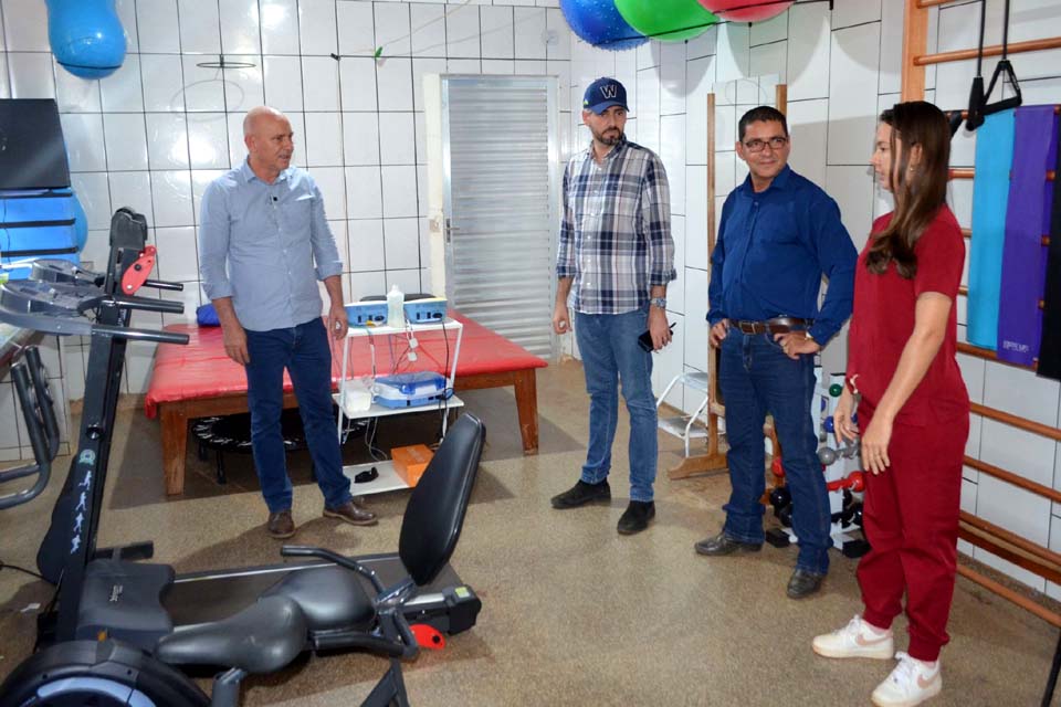 Ação de Ezequiel Neiva fortalece atendimento fisioterapêutico em Alto Alegre dos Parecis