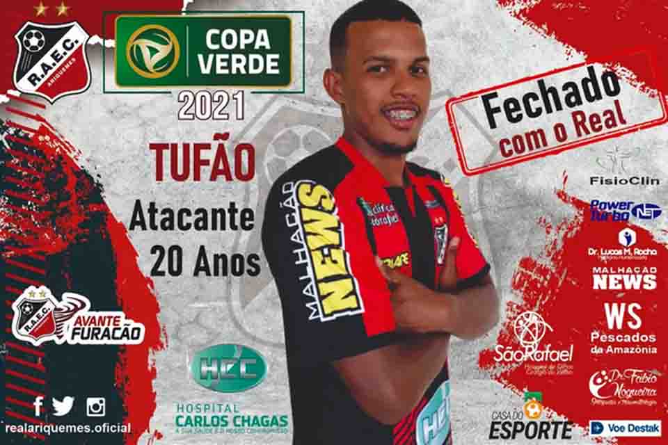  Atacante do Real  Ariquemes na Copa Verde irá buscar vaga no futebol árabe