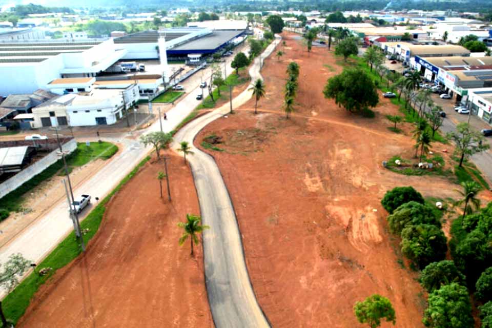 Revitalização do Espaço Alternativo de Ariquemes avança com cerca de 50% das obras concluídas