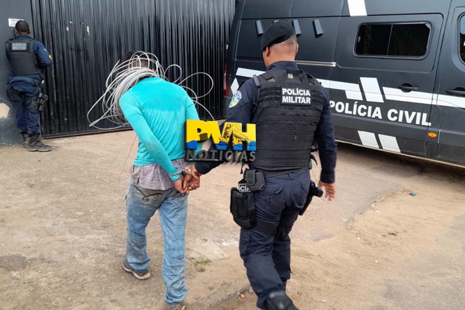 Acusado é preso com pistola após agredir comerciante durante roubo