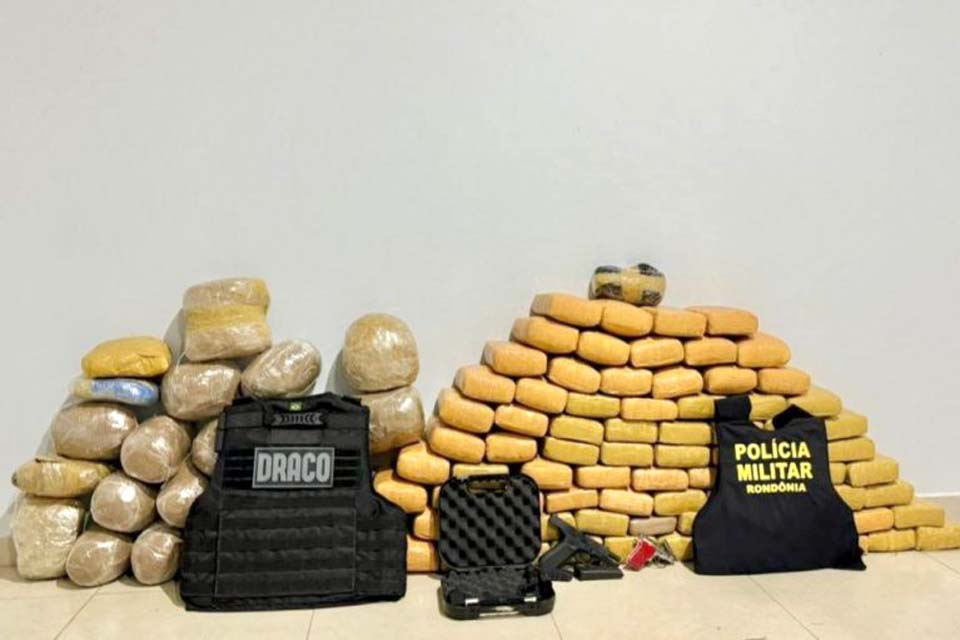 Homem é preso com 104 kg de drogas durante Operação em São Francisco 