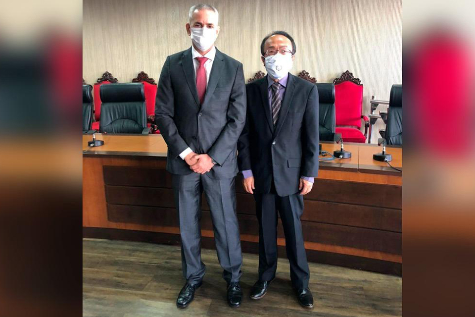 Procurador-Geral de Justiça se reúne com Presidente do Tribunal de Justiça de Rondônia