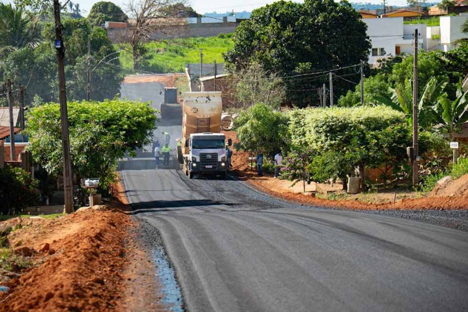 Prefeitura beneficia moradores do Setor 07 com novas obras de pavimentação