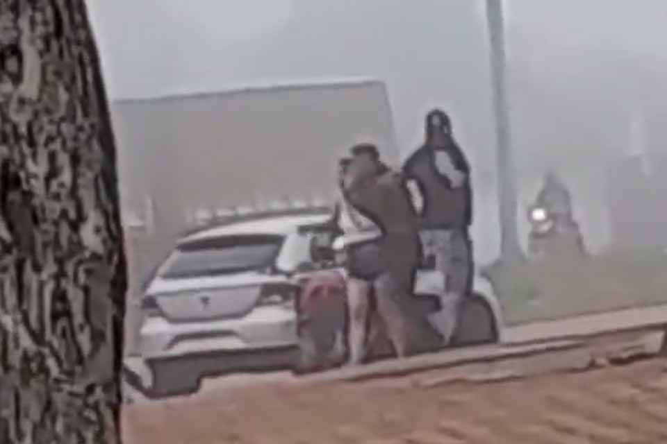 Vídeo de briga em avenida de Vilhena se torna viral no WhatsApp: confira as imagens