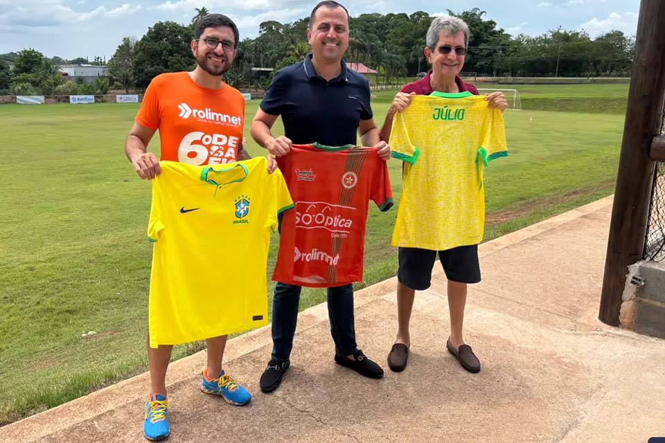 Bruno Costa visita Centro de Treinamentos do Guaporé em Rolim de Moura
