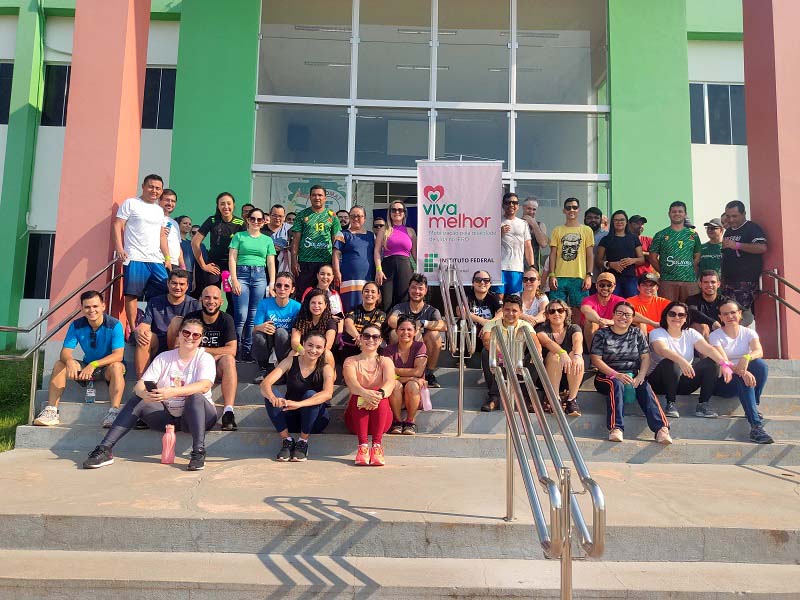 Campus Cacoal realiza atividades de promoção à saúde dos servidores
