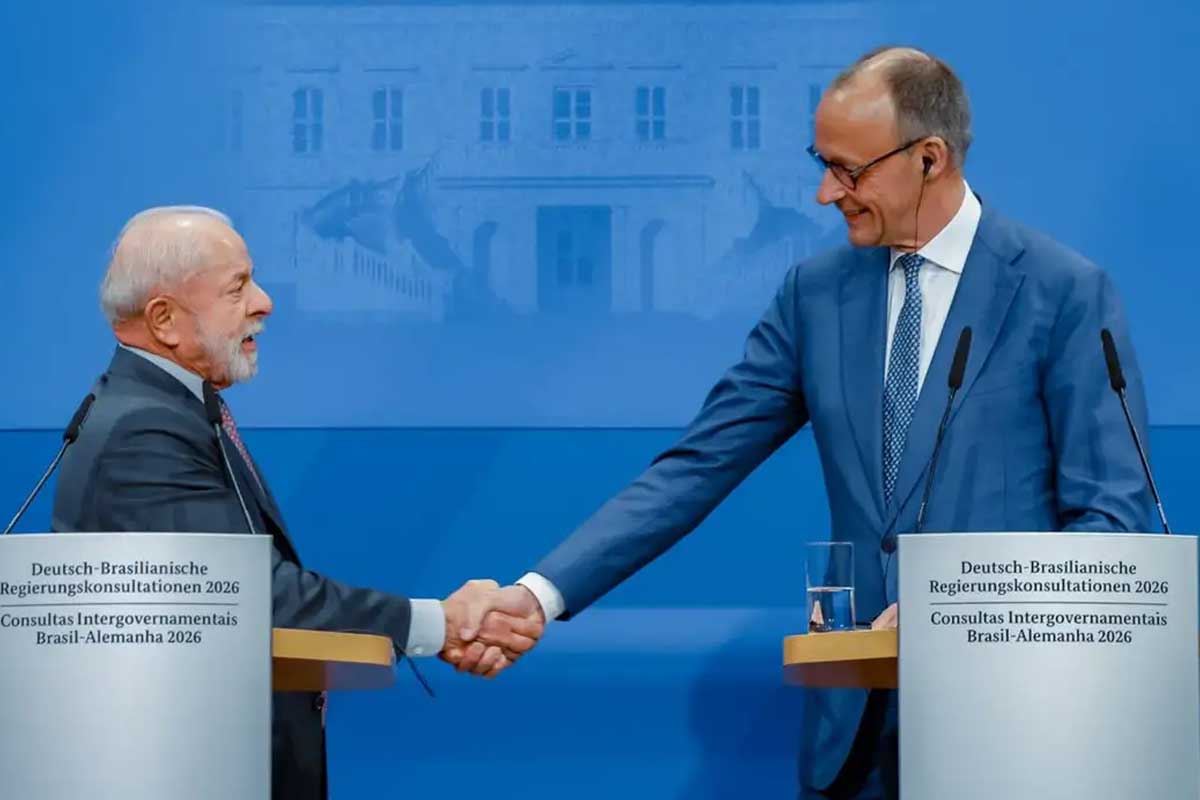 Lula e chanceler alemão discutem conflitos globais e cobram solução diplomática para crise no Oriente Médio