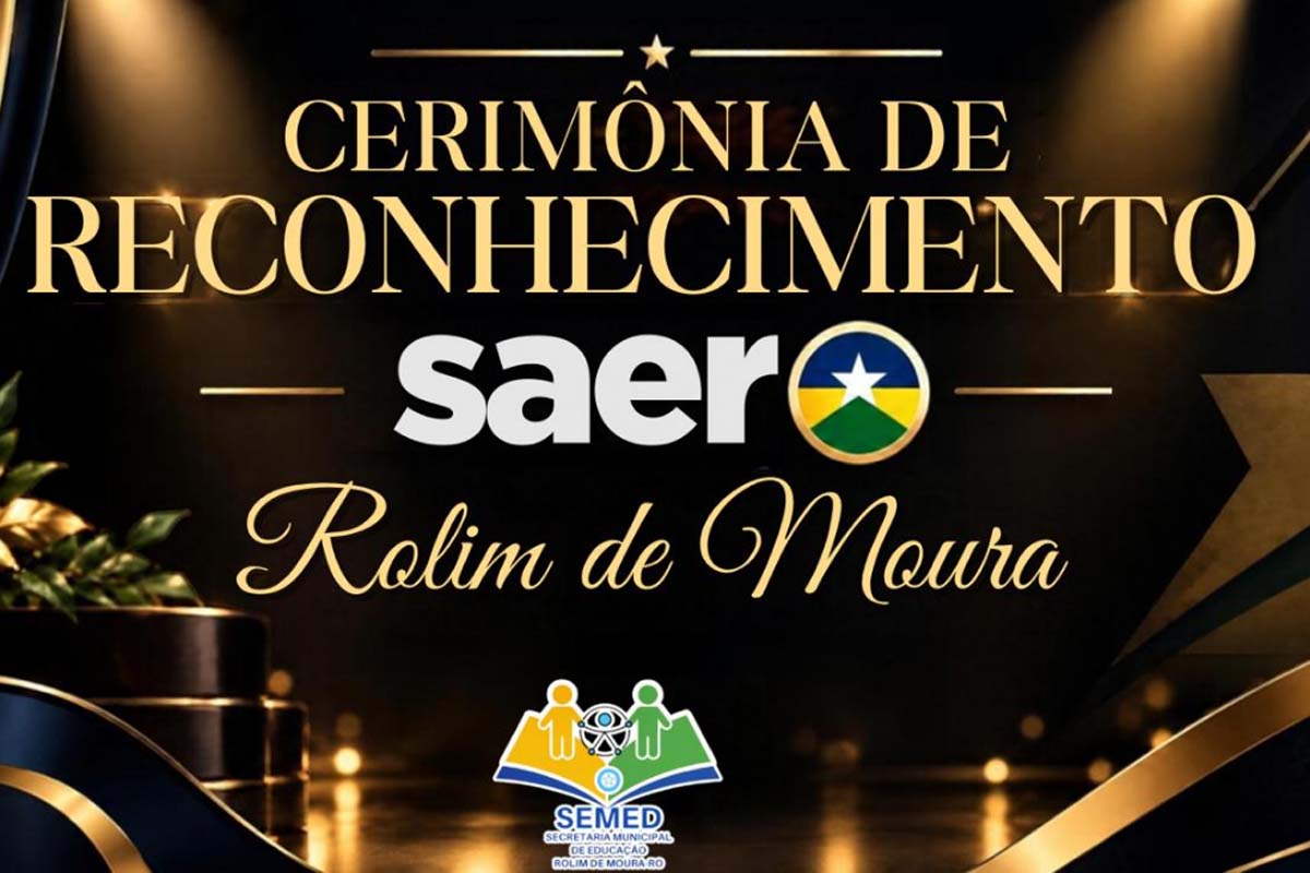 No Dia do Professor, Semed premiará professores, estudantes e escolas pelos resultados do SAERO 2025