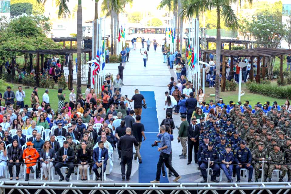 Semana da Pátria é aberta pelo governo de Rondônia com solenidade no Palácio Rio Madeira, em Porto Velho