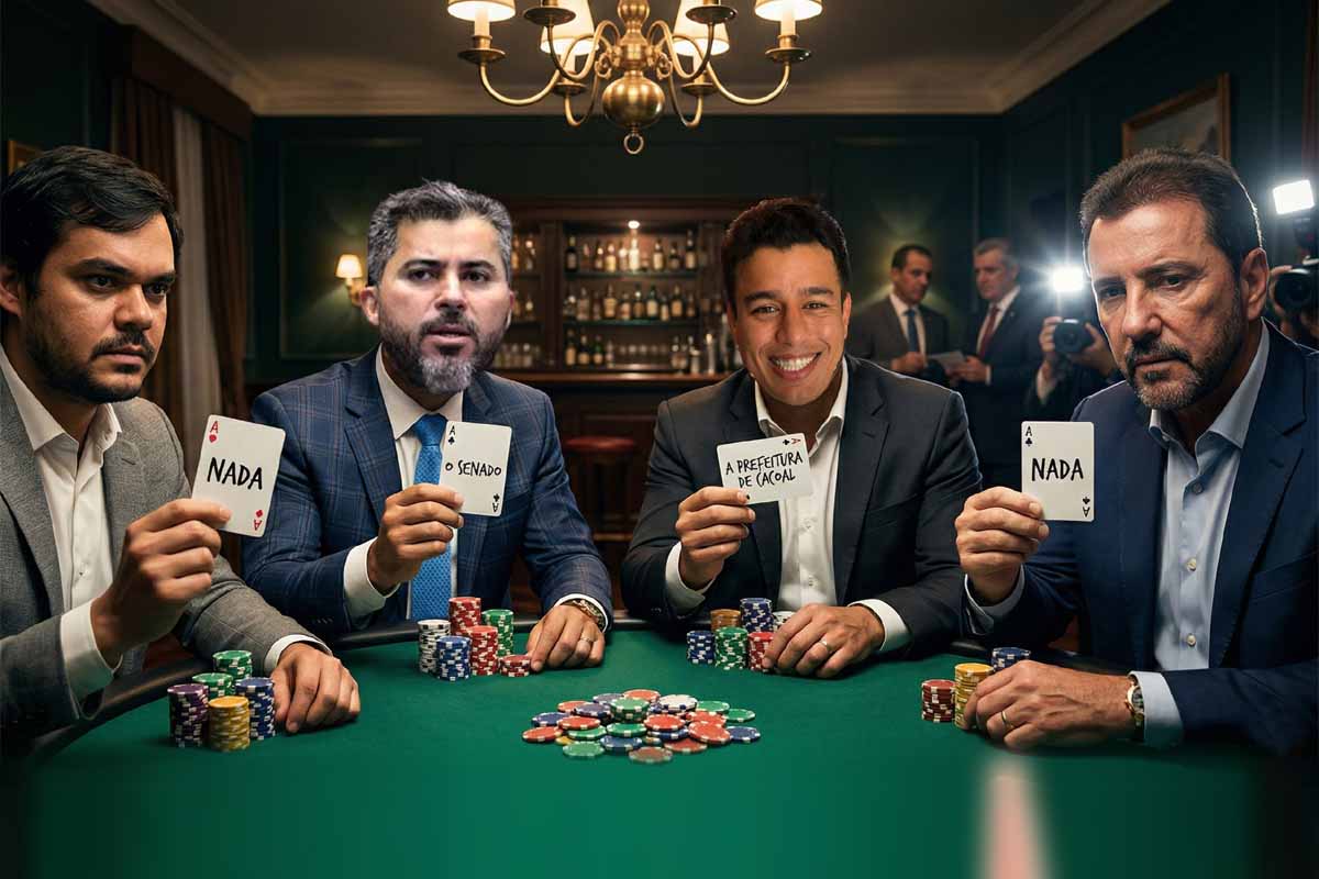 Quem está apostando tudo e pode ficar sem nada na disputa pelo Governo de Rondônia em 2026