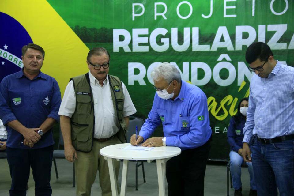 Estado e União firmam parceria para regularização fundiária rural em Rondônia