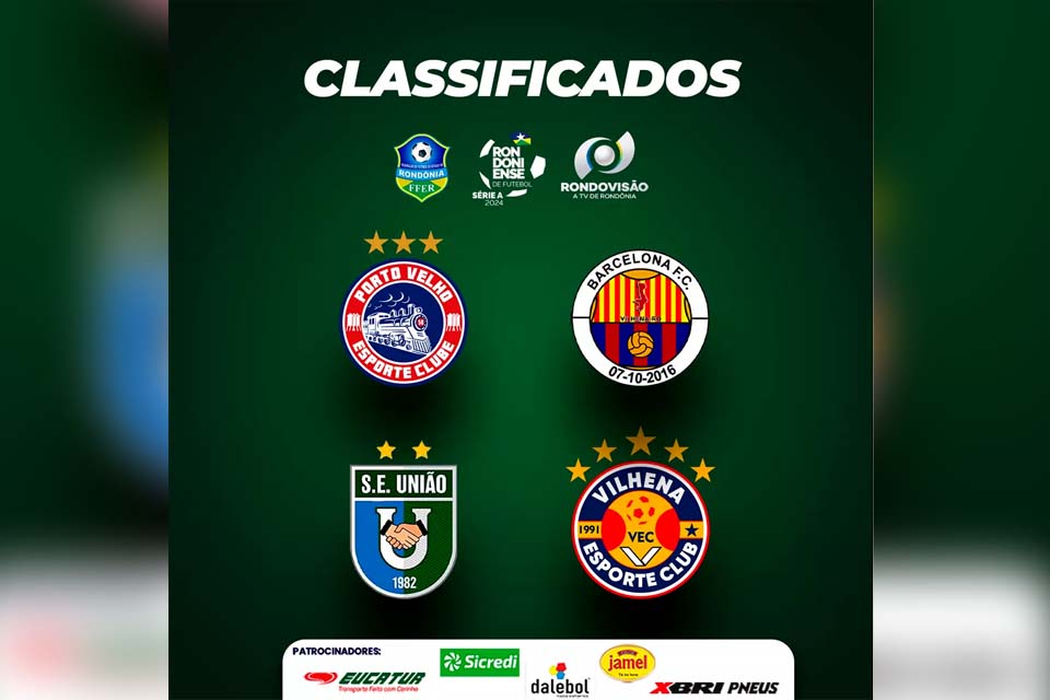 Definida as datas das semifinais do campeonato Rondoniense 2024