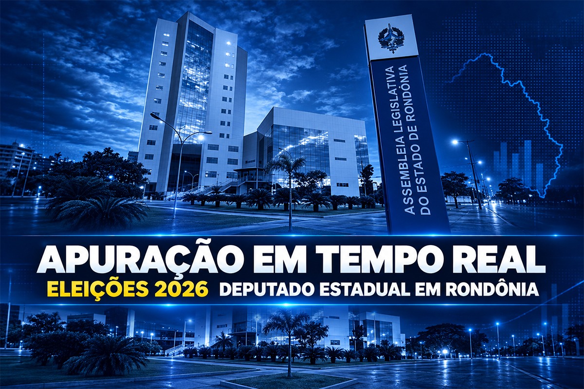 Acompanhe em tempo real a apuração para deputado estadual em Rondônia