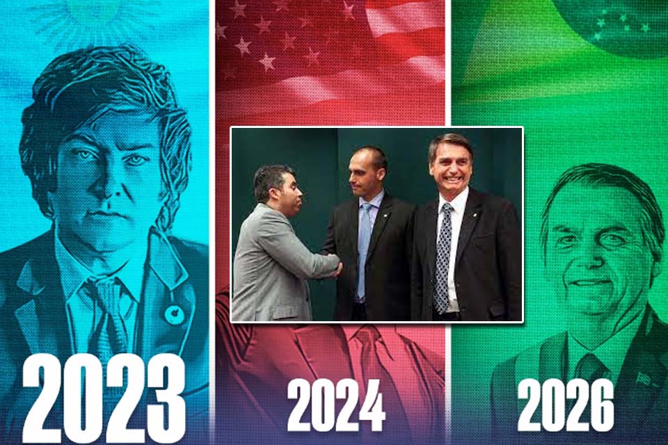 Após vitória de Milei, Rogério ‘‘profetiza’’ Bolsonaro vencedor em 2026, mas ex-presidente está inelegível até 2030