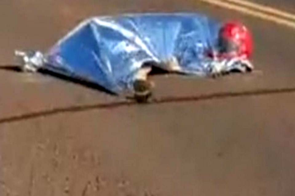 Motociclista é encontrado morto em rodovia entre Cerejeiras e Colorado do Oeste
