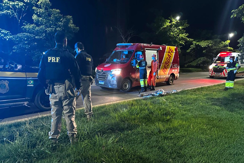 Pedestre morre atropelado na BR-364 no perímetro urbano do Município