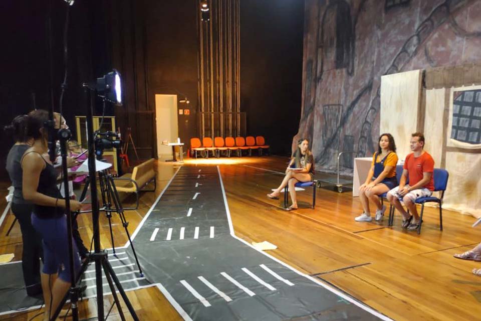 Teatro Palácio das Artes é palco de gravação da comédia romântica “O Pecado de Paula”