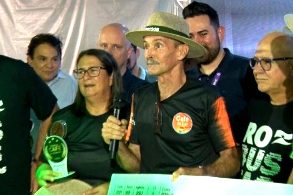 Três primeiros colocados da 7ª edição do Concafé são de Cacoal