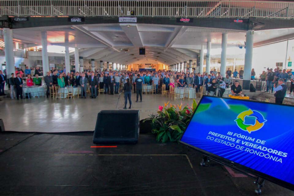 Governo de Rondônia realiza o IV Fórum de Prefeitos e Vereadores em Porto Velho