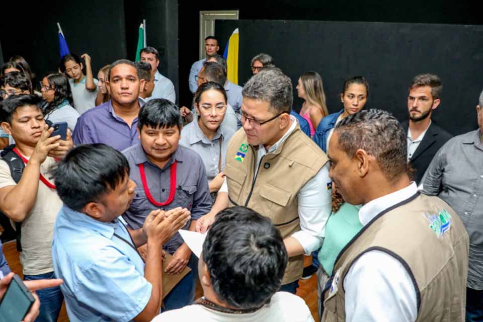Governador Marcos Rocha lança o primeiro PAA Indígena Estadual exclusivo para povos originários de Rondônia  