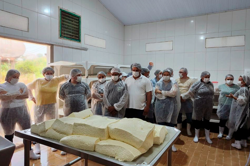 Emater promove curso para qualificação técnica em processamento de queijos em Rondônia