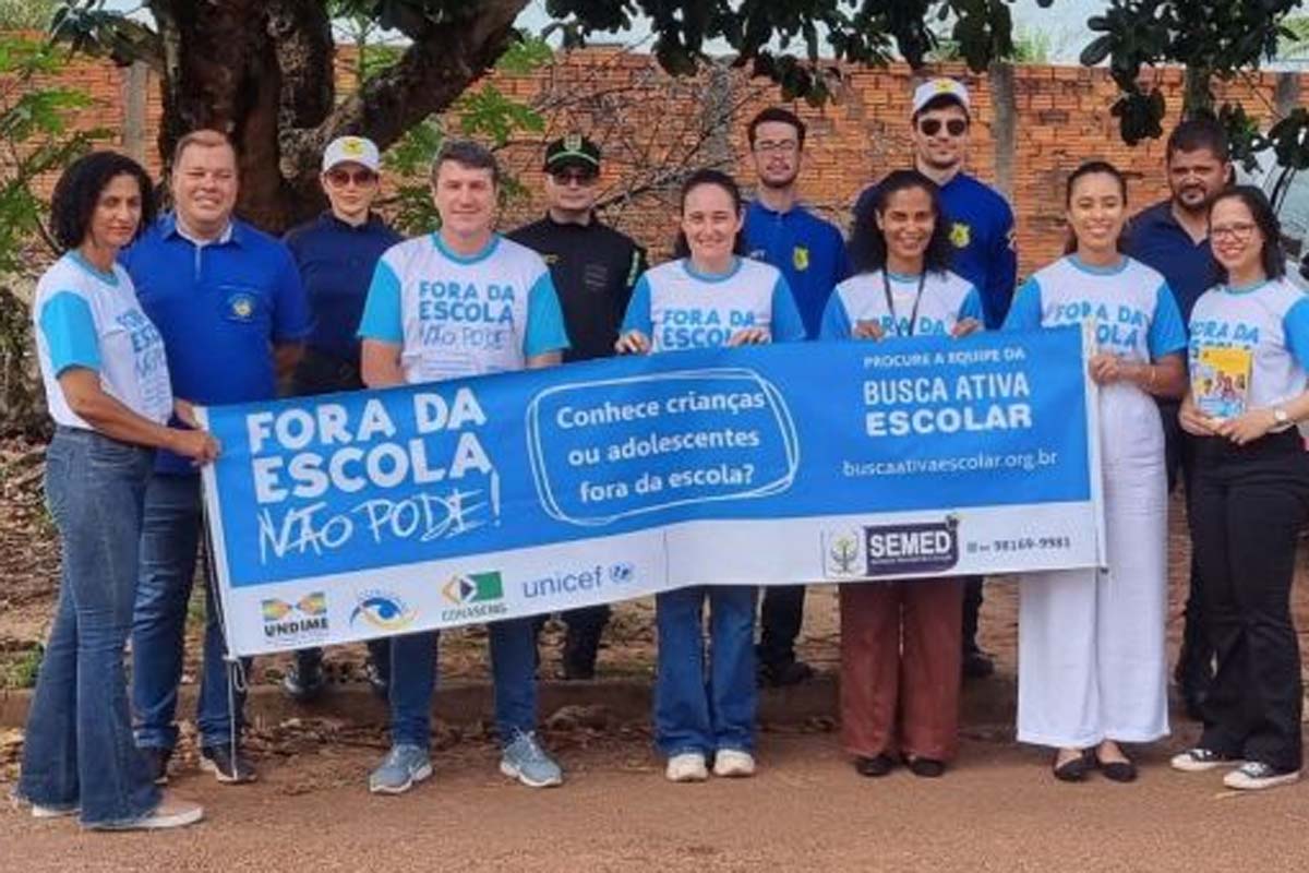 Ação conjunta do Busca Ativa Escolar reúne Conselho Tutelar, Educação e Ciretran para Pit Stop Educativo