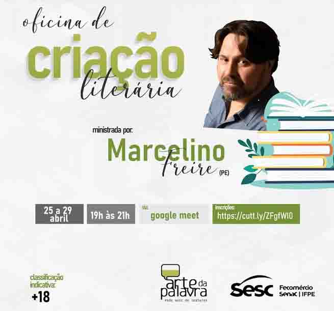 Sesc Rondônia abre inscrições para Oficina de criação literária